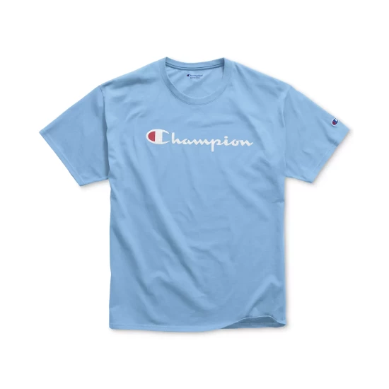 Budget ✔️ Champion Men's Script Logo T-Shirt Black ❤️ - Image 9