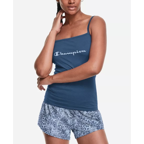 Brand new 𧨠Champion Cami & Shorts Lounge Pajama Set Granite Print ⨠- Image 3