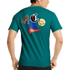 Cheapest π₯ Champion π© Women's Powerblend Logo Hoodie Solar Wash Black π₯