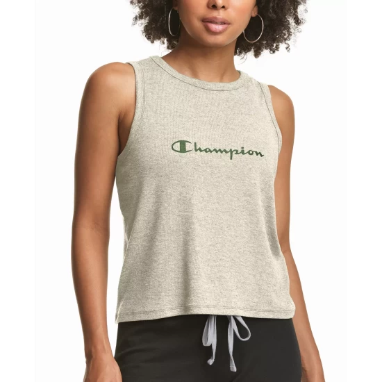 Discount β€οΈ Champion Sleep Crewneck Sleeveless Lounge Muscle Tank Grey 𧨠- Image 3