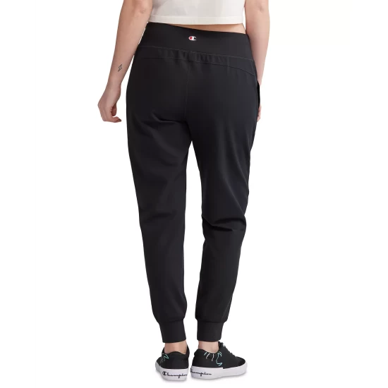 Best deal π€© Champion π© Women's Faux Leather Soft Touch 7/8 Tights Black π - Image 4