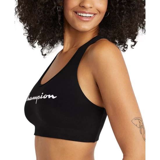 Best deal π€© Champion π© Women's Faux Leather Soft Touch 7/8 Tights Black π - Image 5