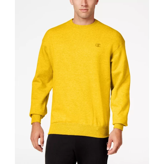 Best deal β Champion Men's Powerblend Fleece Sweatshirt Green Vine π - Image 9