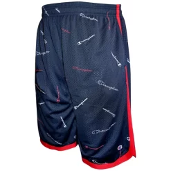 Best reviews of π Champion Men's Allover Classic Logo Taped Mesh Shorts White π