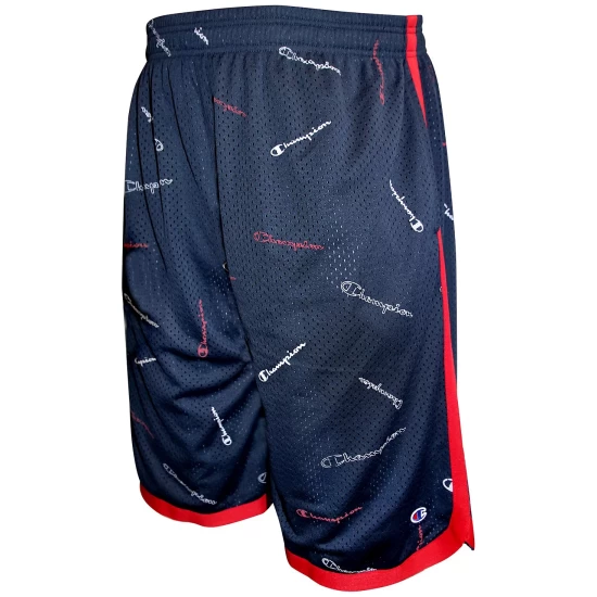 Best reviews of π Champion Men's Allover Classic Logo Taped Mesh Shorts White π