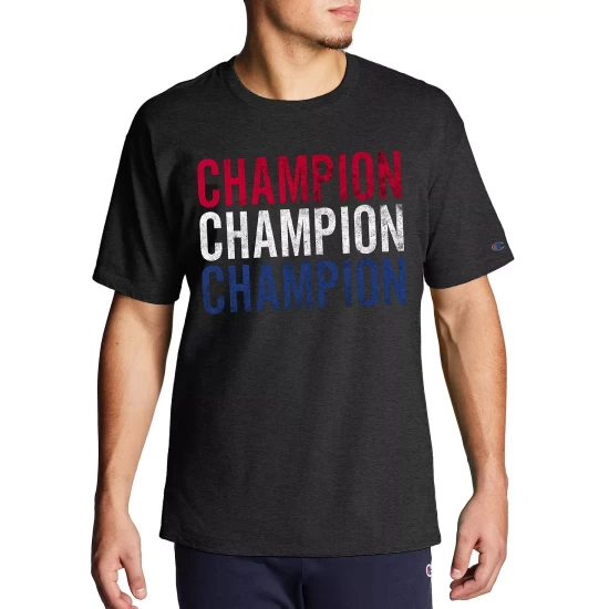 Deals β¨ Champion Little Boys Scribble Joggers Black π