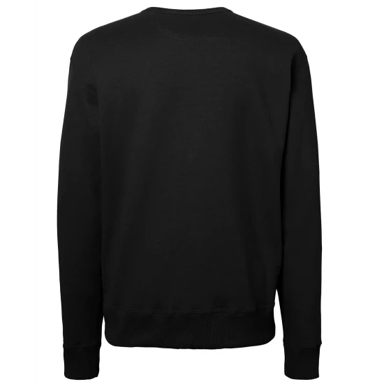 Discount 𧨠Champion Men's Powerblend Fleece Logo Sweatshirt Granite π - Image 4