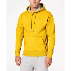 Flash Sale β€οΈ Champion Men's Script Logo Powerblend Hoodie Surf The Web β