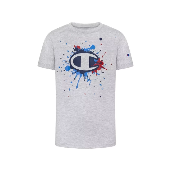 Deals β€οΈ Champion Little Boys KO C Paint Splatter T-shirt Team Gold π₯° - Image 2