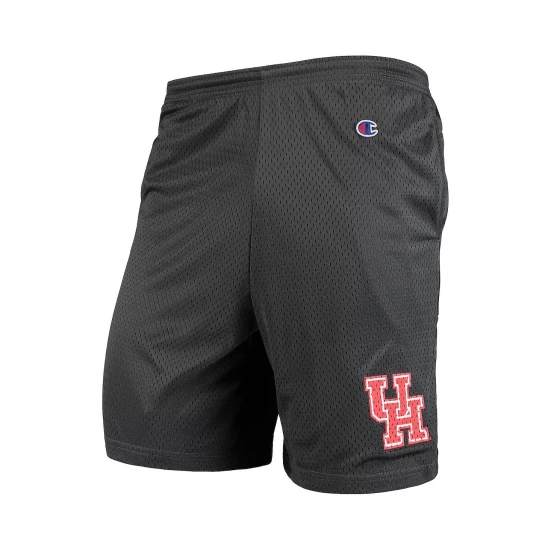 Best deal 𧨠Champion Men's Charcoal Houston Cougars College Mesh Shorts π - Image 2