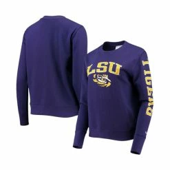 Best reviews of βοΈ Champion π© Women's Purple LSU Tigers University 2.0 Fleece Sweatshirt π