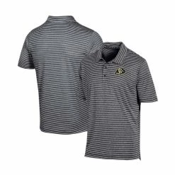 Best deal π Champion Men's Black Colorado Buffaloes Stadium Stripe Polo π Shirt π―