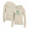 Coupon 🥰 Champion 👩 Women's Heathered Oatmeal Oregon Ducks College Seal Pullover Hoodie ✨