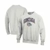 Deals 👍 Champion Men's Gray Gonzaga Bulldogs Arch Over Logo Reverse Weave Pullover Sweatshirt 🤩