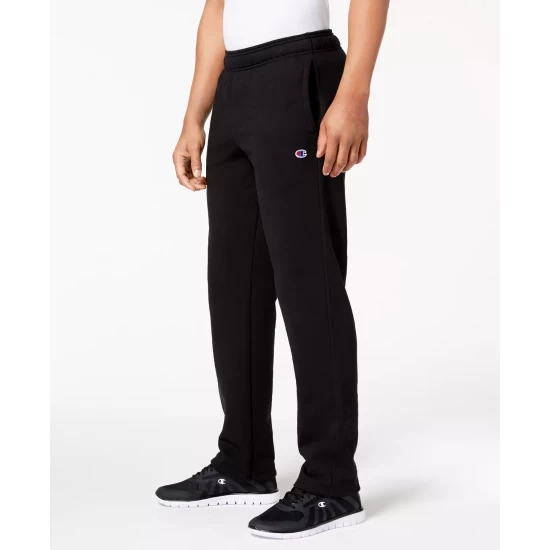 New π Champion Men's Powerblend Fleece Pants Navy π₯° - Image 3