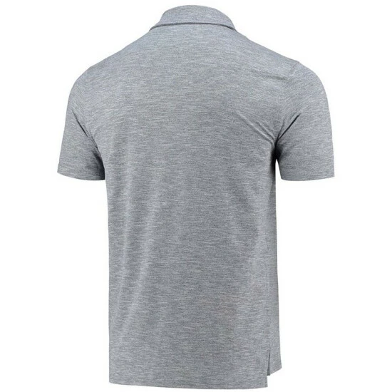 New π Champion Men's Gray Kansas State Wildcats Micro Mesh Space-Dye Polo π Shirt π― - Image 4