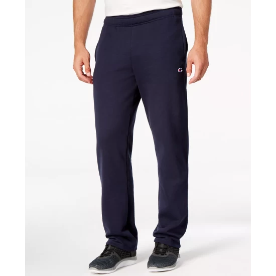 New π Champion Men's Powerblend Fleece Pants Navy π₯° - Image 6