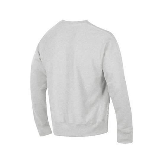 Outlet π Champion Men's Gray Houston Cougars Arch Over Logo Reverse Weave Pullover Sweatshirt π - Image 2