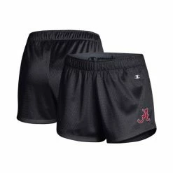 Cheap 💯 Champion 👩 Women's Black Alabama Crimson Tide Mesh Shorts 🔔