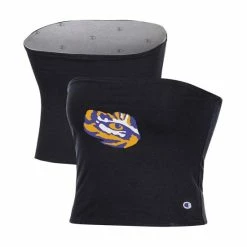 Best reviews of 🛒 Champion 👩 Women's Black And Gray LSU Tigers Reversible Allover Print Tube Top Black, Gray 😍