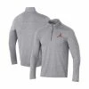 Best deal 😀 Champion Men's Heathered Gray Alabama Crimson Tide Field Day Team Quarter-Zip Jacket ⭐