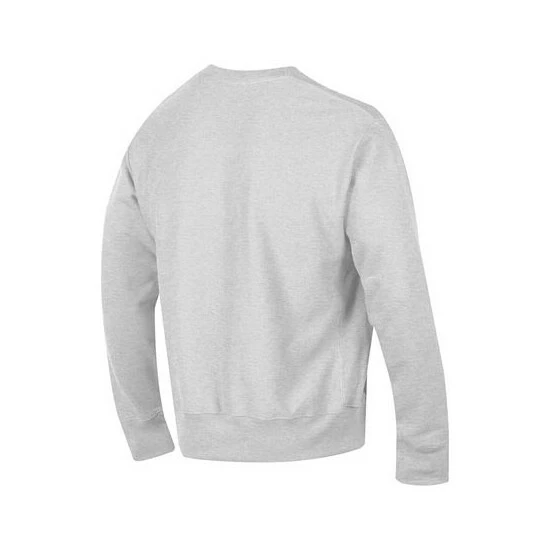 Deals π Champion Men's Gray Syracuse Orange Arch Over Logo Reverse Weave Pullover Sweatshirt β - Image 2