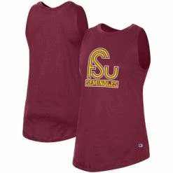 New 💯 Champion 👩 Women's Garnet Florida State Seminoles Beach Club University Tank Top ⌛